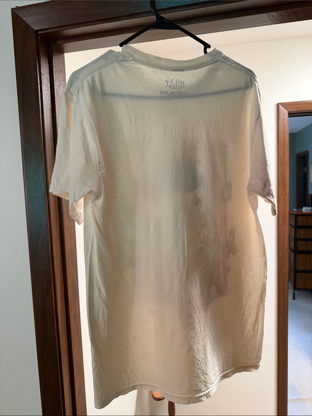 Graphic Skeleton & Butterflies Tee in Cream Frank Ocean - Picture 4 of 4